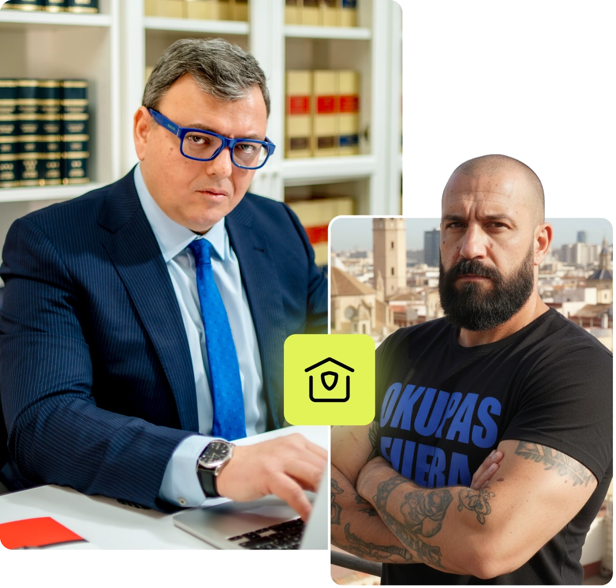 Okupas Fuera ayuda profesional